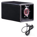 Automatic watch winder in black metal finish