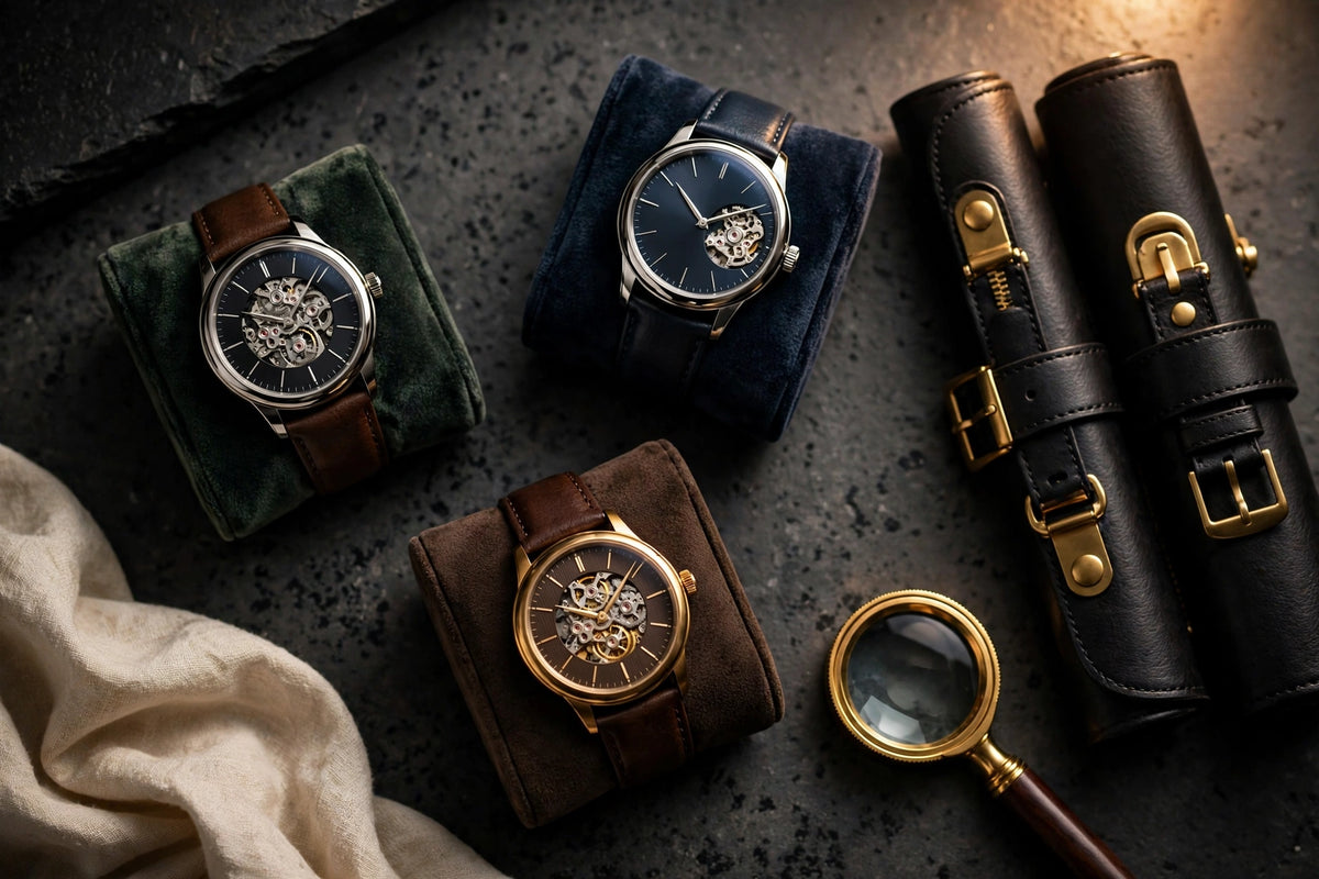 Crown & Case editorial — the collector's ritual