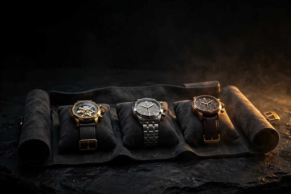 Crown & Case — the collection, carried properly